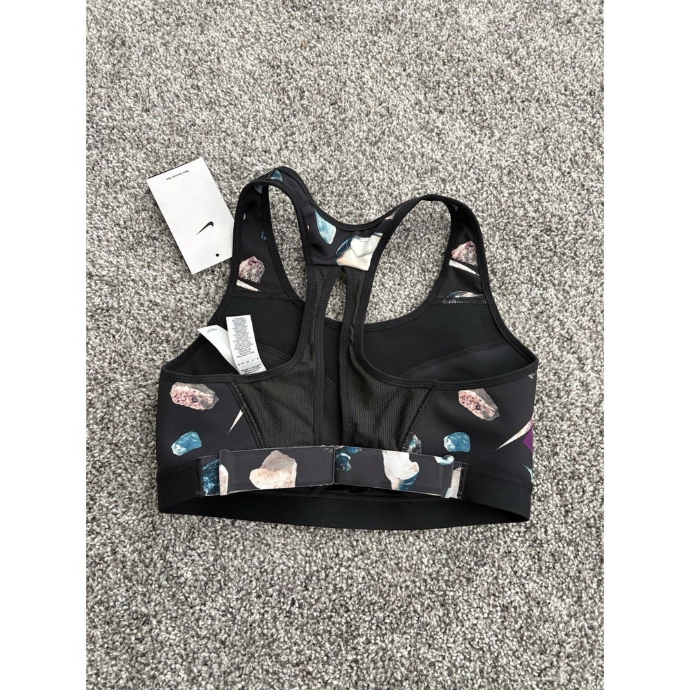 Nike Women's Dri-FIT High-Support Non-Padded Adjustable Sports Bra Graphic NWT‎ - Picture 5 of 7
